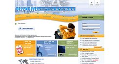 Desktop Screenshot of defensivedrivingexpress.com